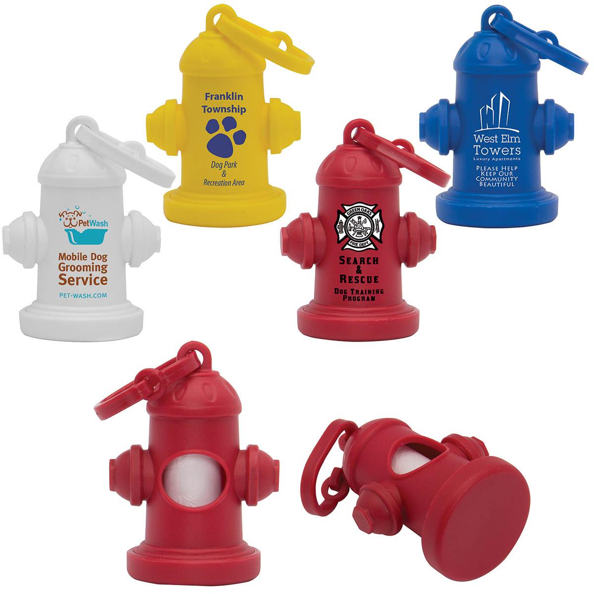 324 Fire Hydrant Pet Waste Bag Dispenser